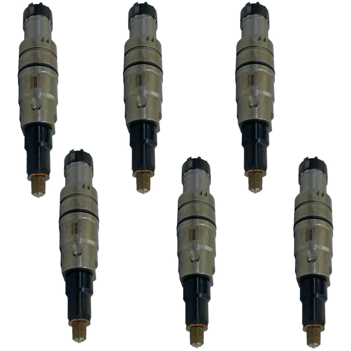5579419 Genuine Cummins Fuel Injectors Set Of Six For Xpi Fuel Systems On Epa13 15L Isx/Qsx Engines - Truck To Trailer