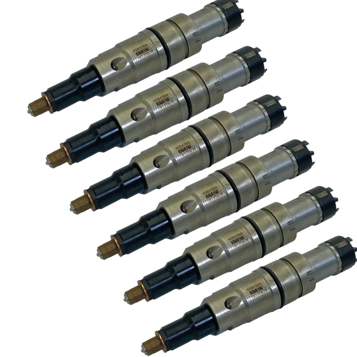 2897320 Genuine Cummins Fuel Injectors Set Of Six For Xpi Fuel Systems On Epa13 15L Isx/Qsx Engines - Truck To Trailer