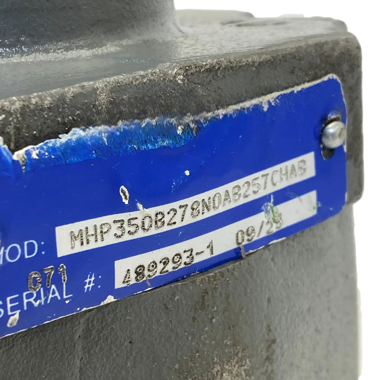 MHP350B278N0AB257CHAB Genuine Metaris Hydraulic Pump MH350 Series - Truck To Trailer