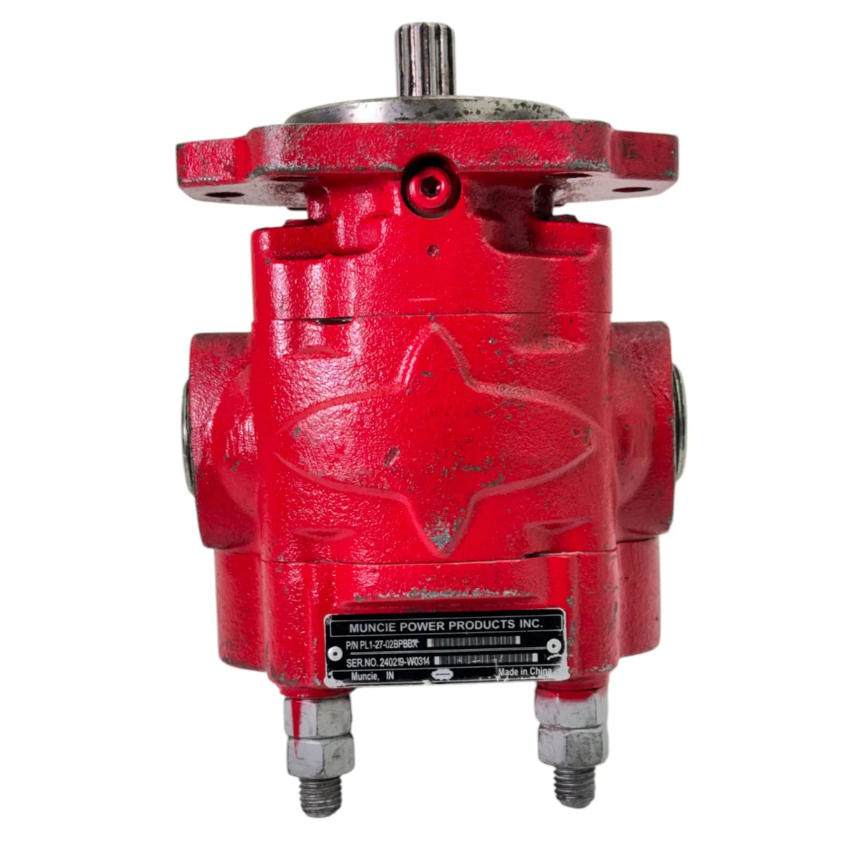 PL1-27-02BPBBX Genuine Muncie Hydraulic Gear Pump - Truck To Trailer