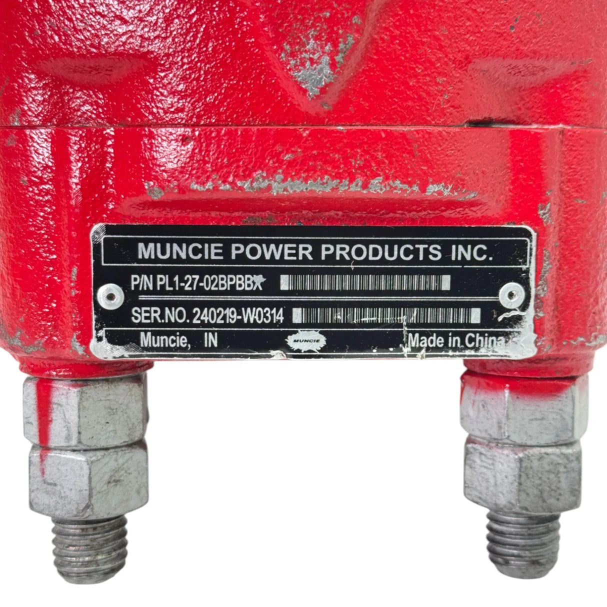 PL1-27-02BPBBX Genuine Muncie Hydraulic Gear Pump - Truck To Trailer