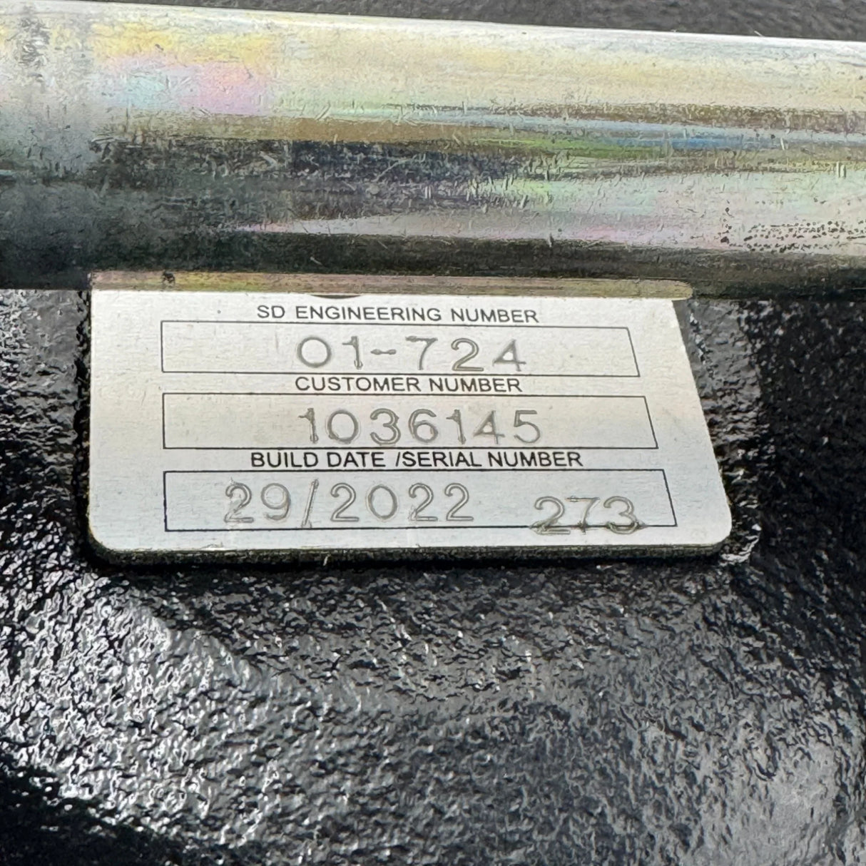 01-724 SD Engineering Gearbox 3:1 Turn - Truck To Trailer