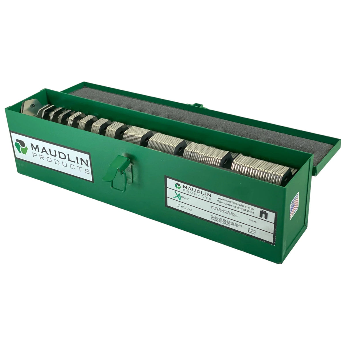 MSB3-FK Maudlin Products Stainless Steel Slotted Shim Assortment - Truck To Trailer