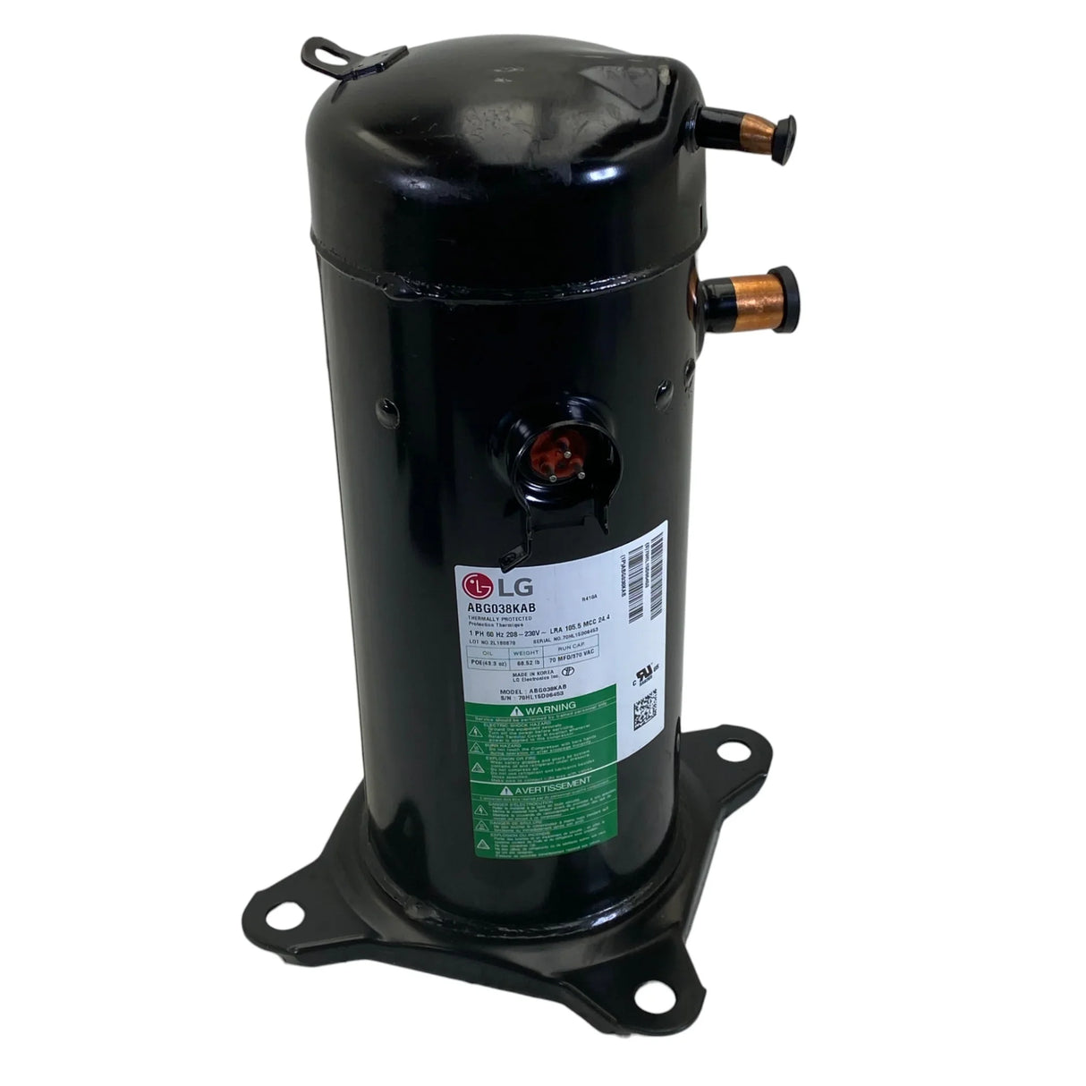 ABG038KAB Genuine LG Scroll Compressor - Truck To Trailer