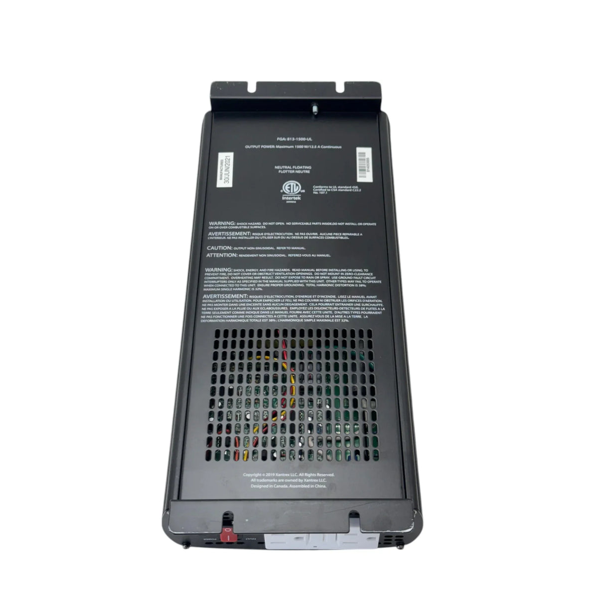 9201-0001-A-A Genuine Purkeys Inverter 1500 Watt 12V - Truck To Trailer