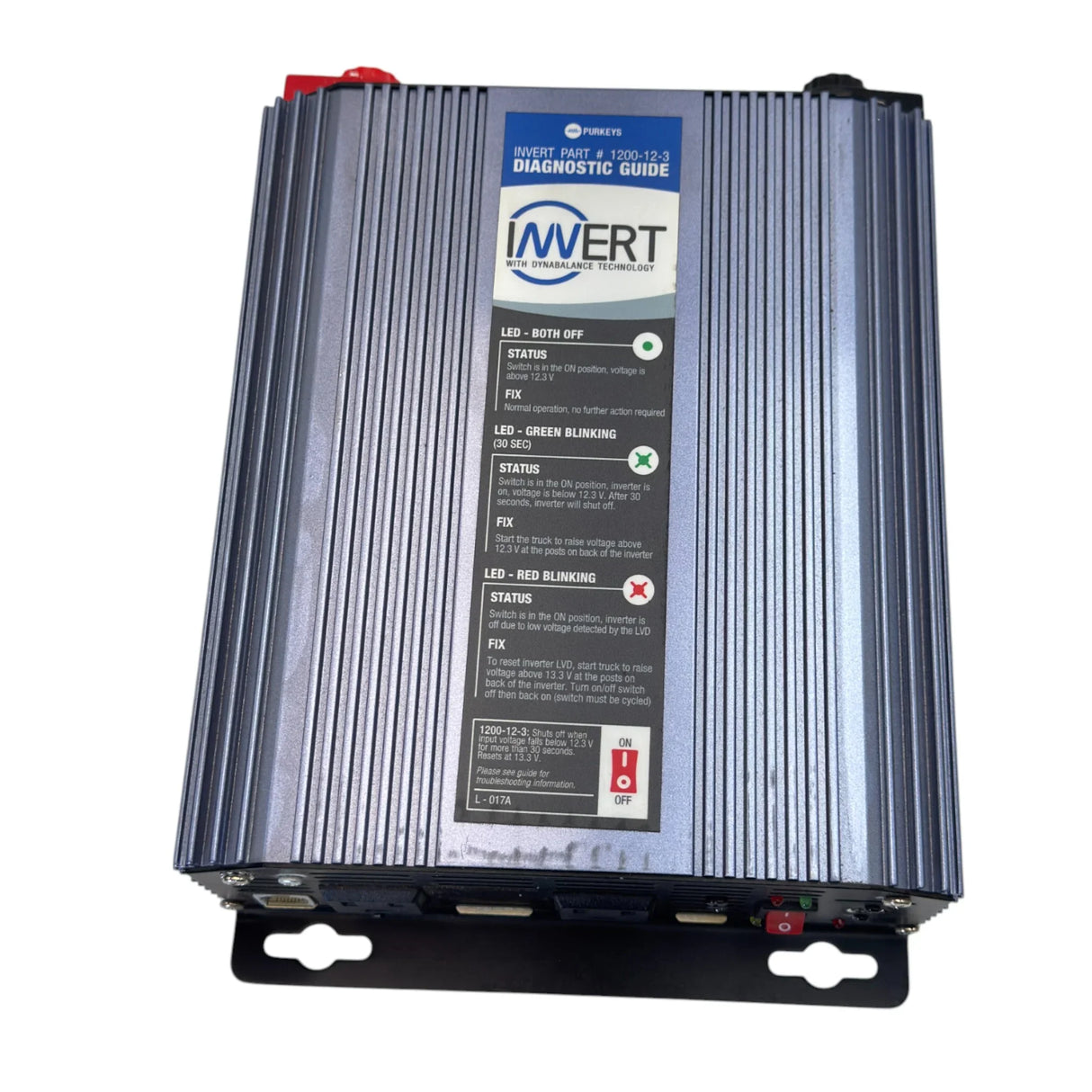 1200-12-3 Genuine Purkeys Inverter 12.3V - Truck To Trailer