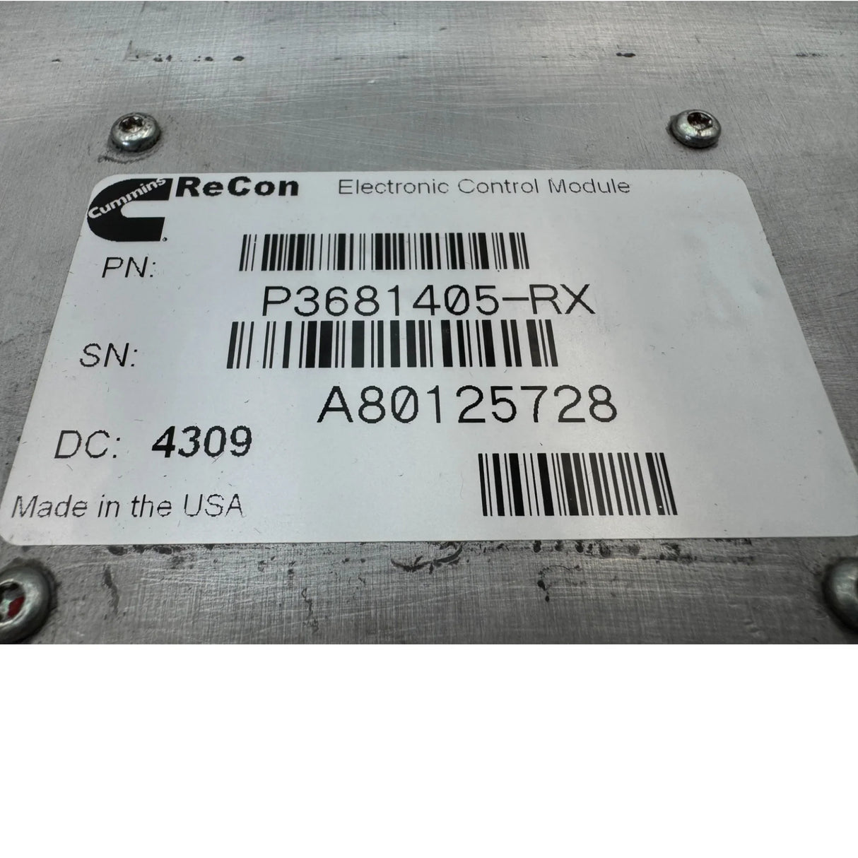 3408426 Genuine Cummins Ecm Electronic Control Module For Cummins - Truck To Trailer