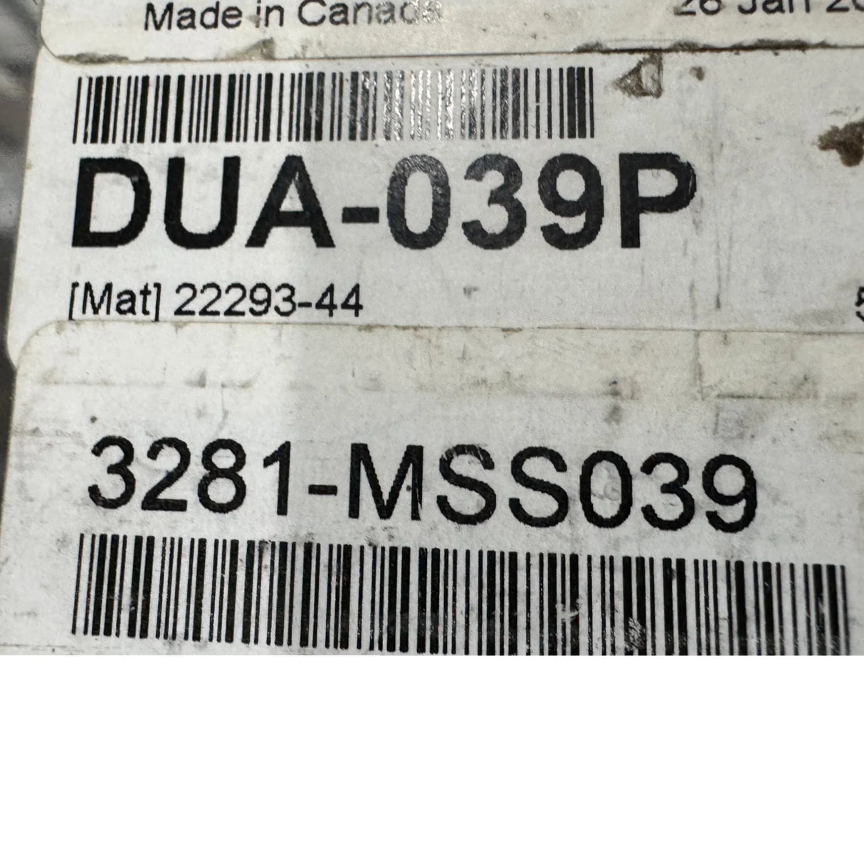 3281-MSS039 Genuine Mack Oval Light Swing Plate - Truck To Trailer