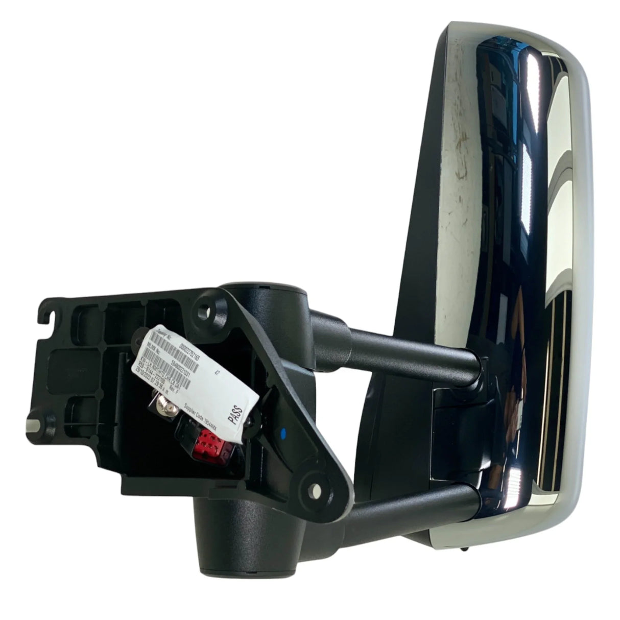 R59-6144-222100 Genuine Kenworth Left Side Chrome Mirror Assembly - Truck To Trailer