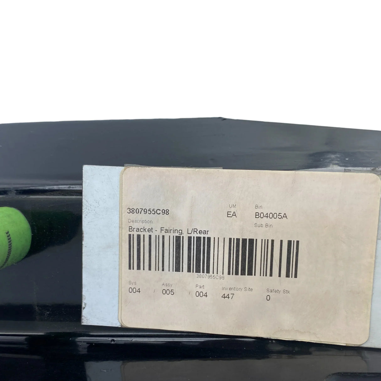 3807955C96 Genuine International Rear Left Support Chassis Skirt Assembly - Truck To Trailer