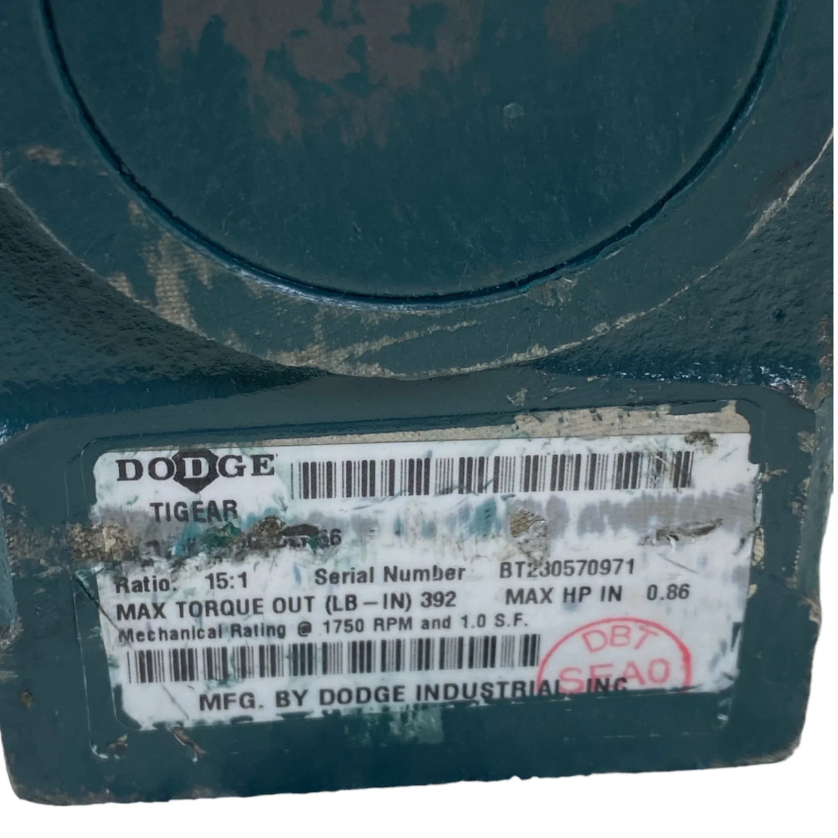 35Q20R56 Genuine Dodge Tigear-2 Reducer 15:1 - Truck To Trailer