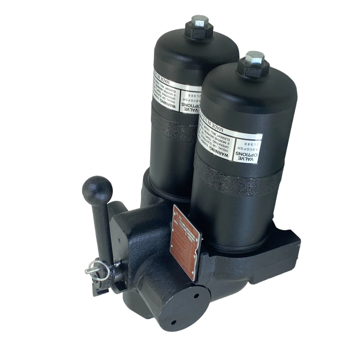 HZ8670A20 Pall Hydraulic Duplex Filter Assembly - Truck To Trailer