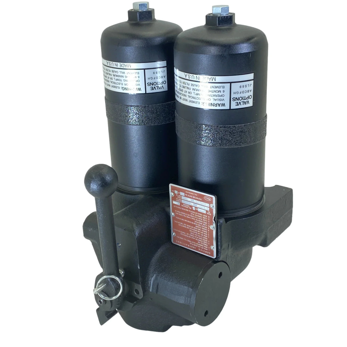 HZ8670A20 Pall Hydraulic Duplex Filter Assembly - Truck To Trailer