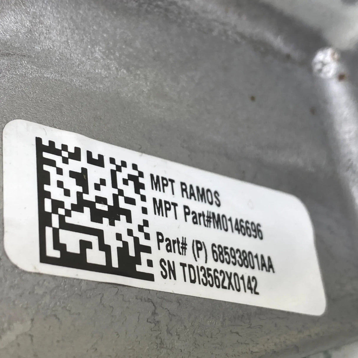 68589091AE Genuine Mopar Transfer Case - Truck To Trailer