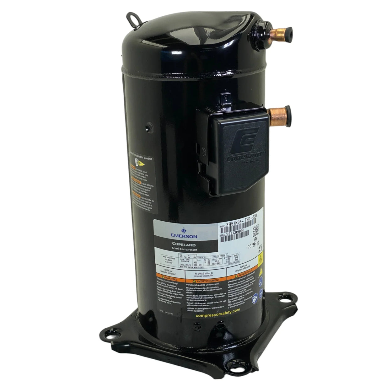 ZR57K3E-TFD-950 Copeland Scroll Compressor - Truck To Trailer