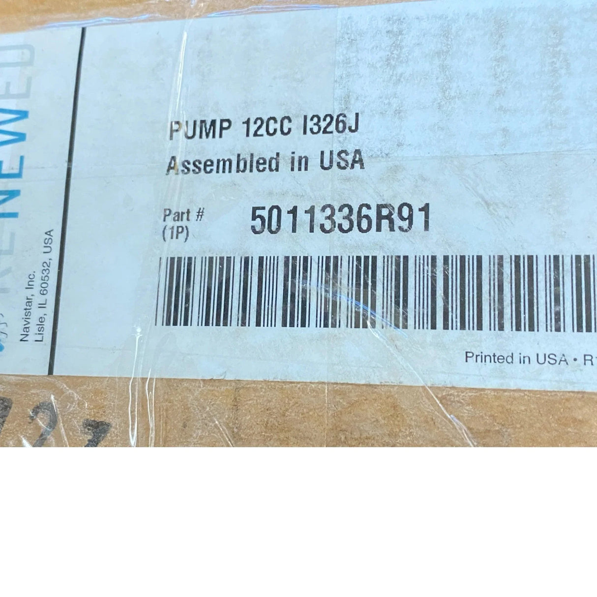 5011336R91 Genuine International High Pressure Fuel Pump - Truck To Trailer