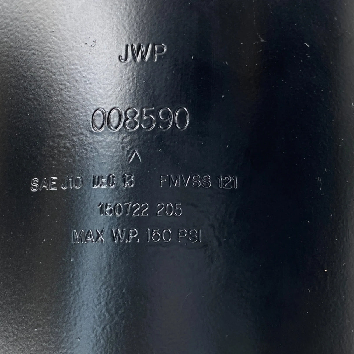 008590 Genuine Hendrickson Air Tank - Truck To Trailer