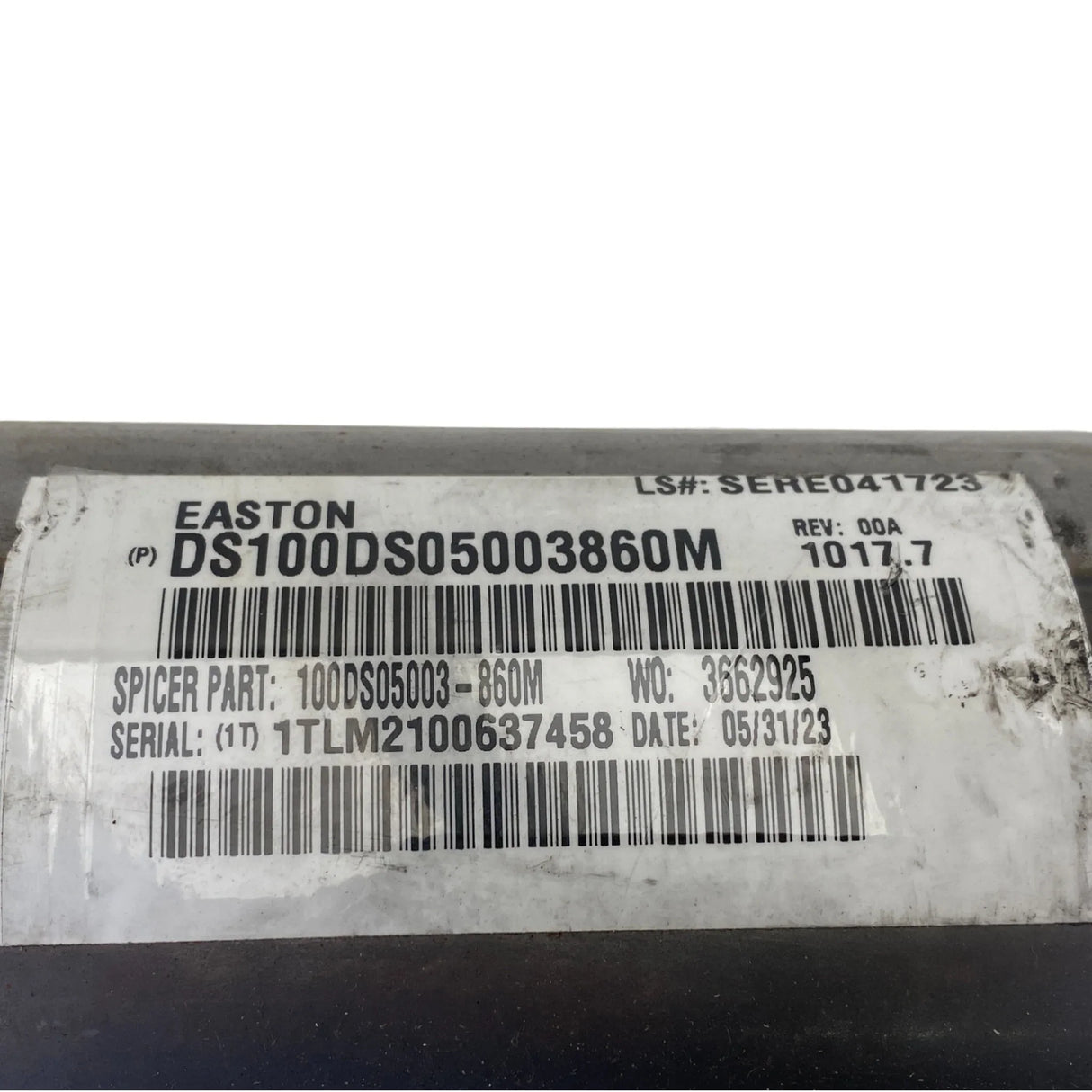 100DS05003-860 Genuine Spicer Drive Shaft - Truck To Trailer