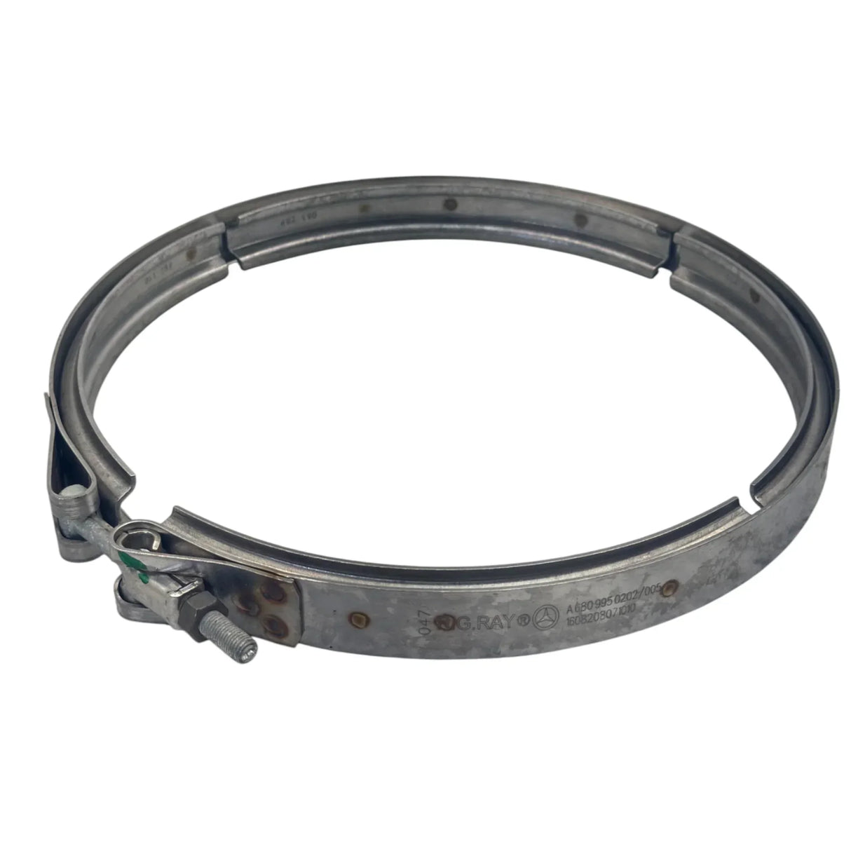A6809950202 Genuine Detroit Diesel Dpf Pipe Clamp - Truck To Trailer