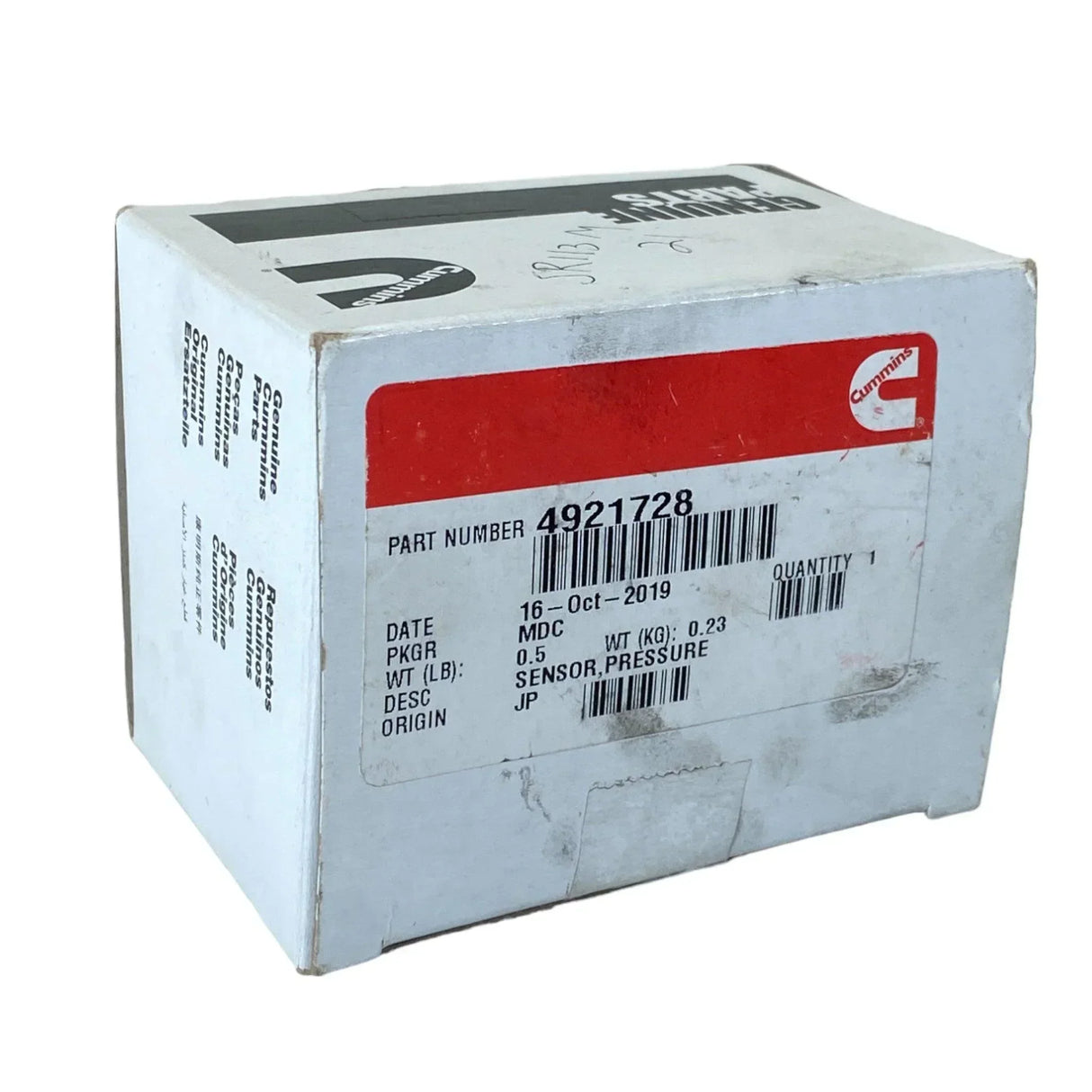 4921729 Genuine Cummins Egr Differential Pressure Valve For Isx - Truck To Trailer