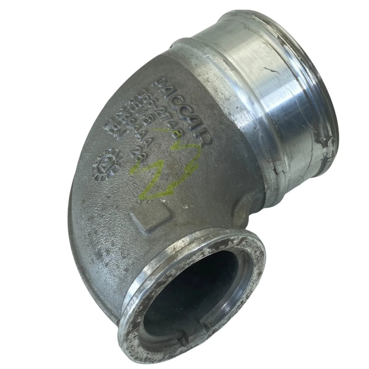 D662748 Genuine Paccar CAC Hot Elbow Pipe - Truck To Trailer