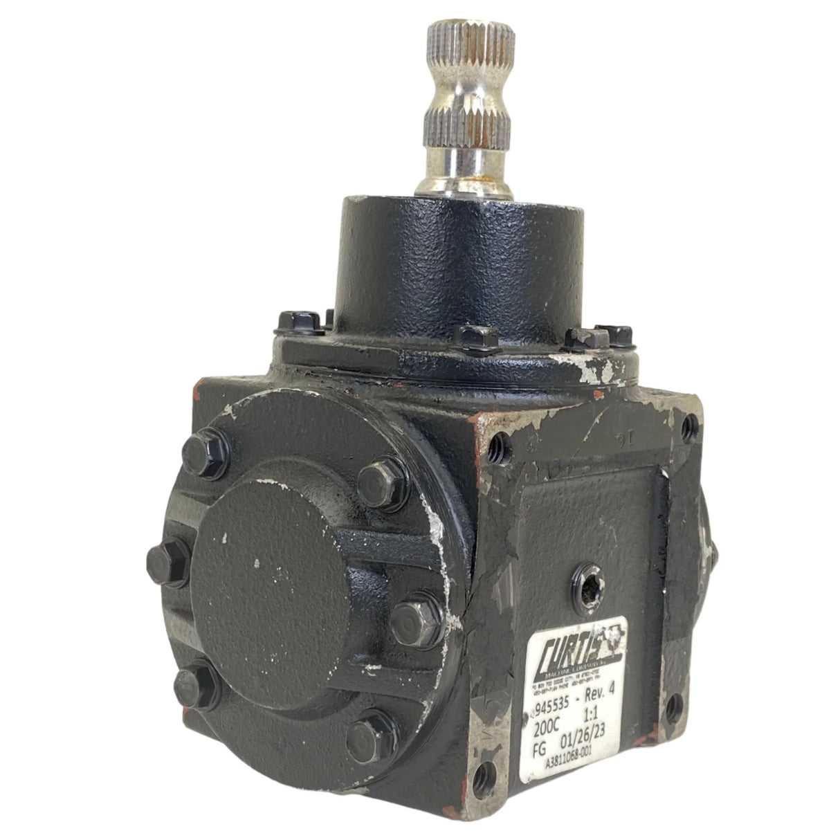 945535 Curtis Machine Company Lower Steering Gear Box - Truck To Trailer