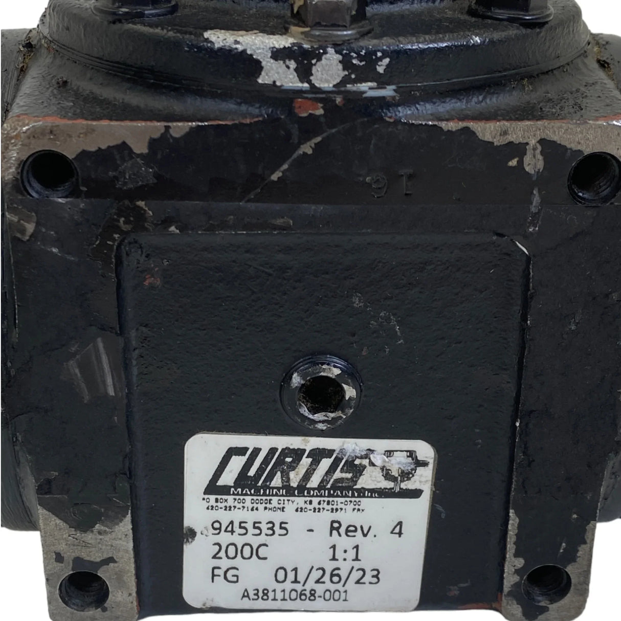 945535 Curtis Machine Company Lower Steering Gear Box - Truck To Trailer