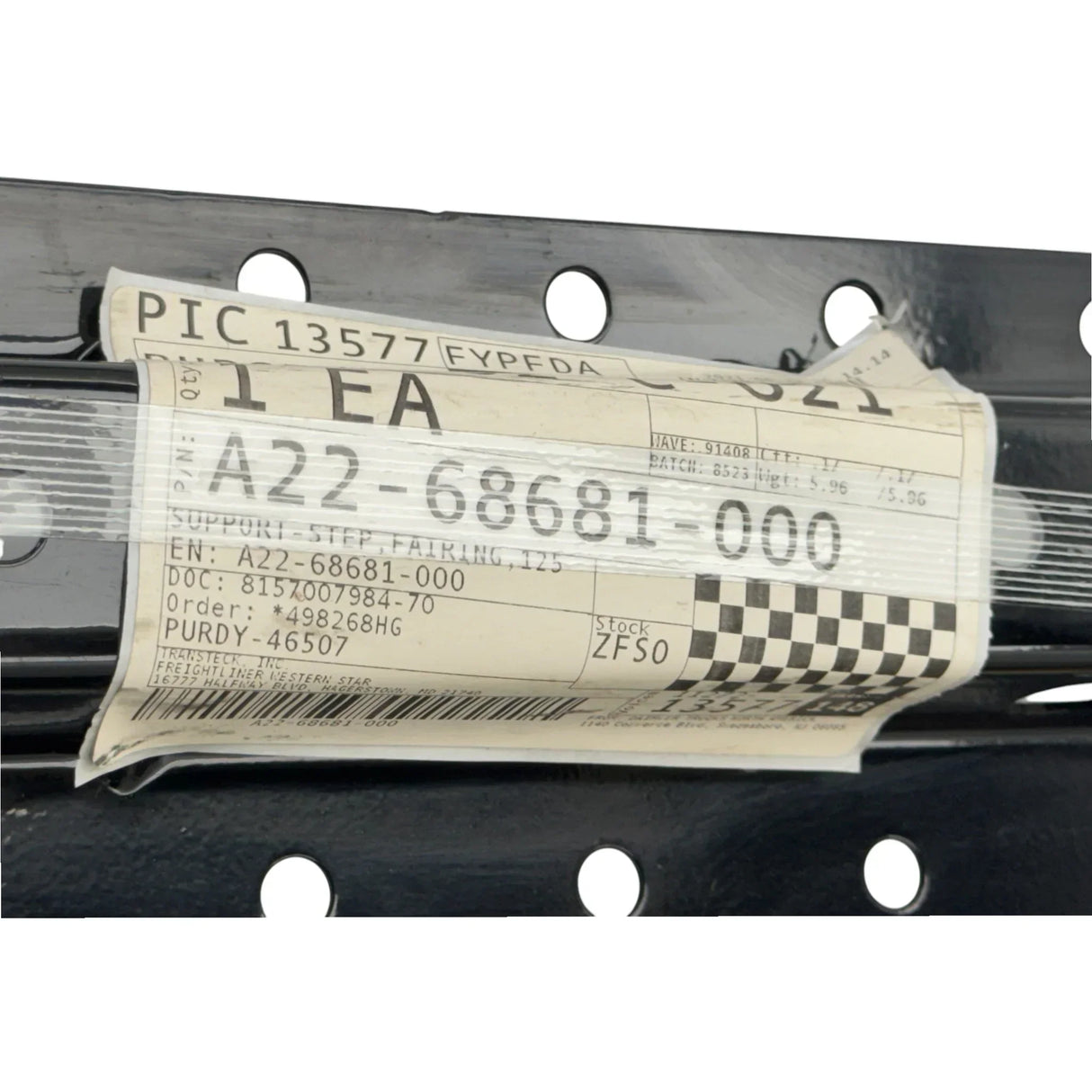 A2268681000 Genuine Freightliner Step Support Bracket - Truck To Trailer