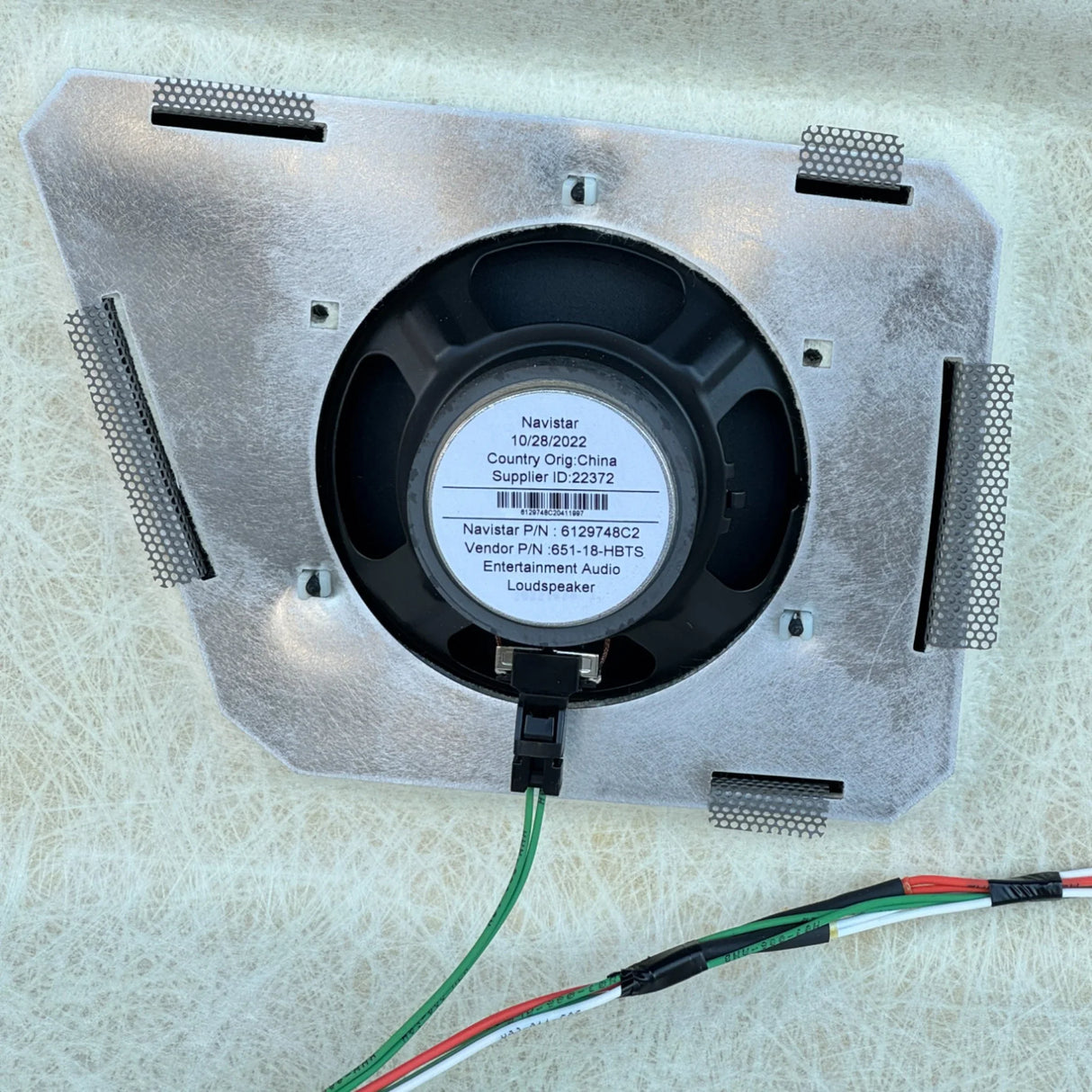 6719715C91 Genuine International Lower Back Panel Assembly - Truck To Trailer