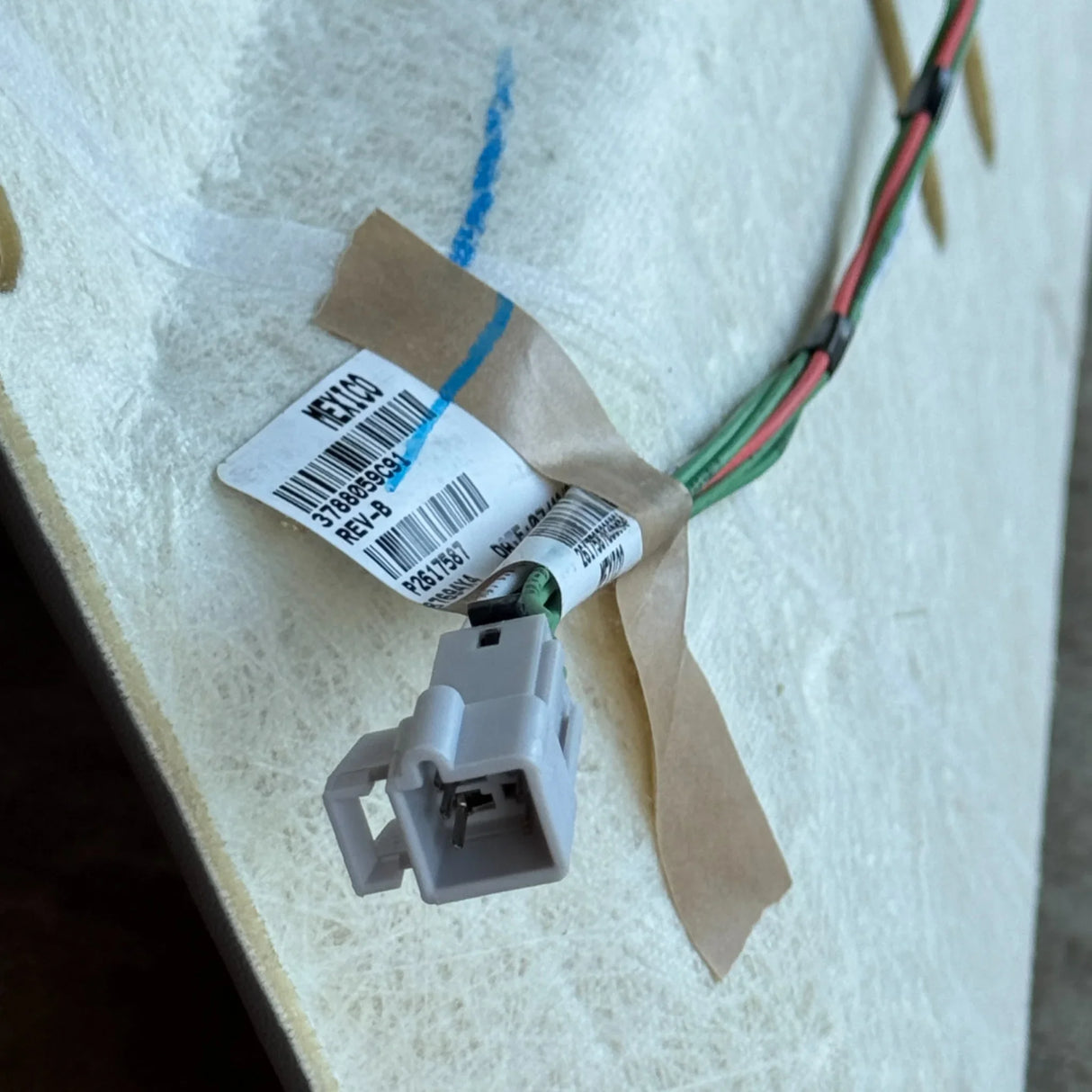 6719715C91 Genuine International Lower Back Panel Assembly - Truck To Trailer