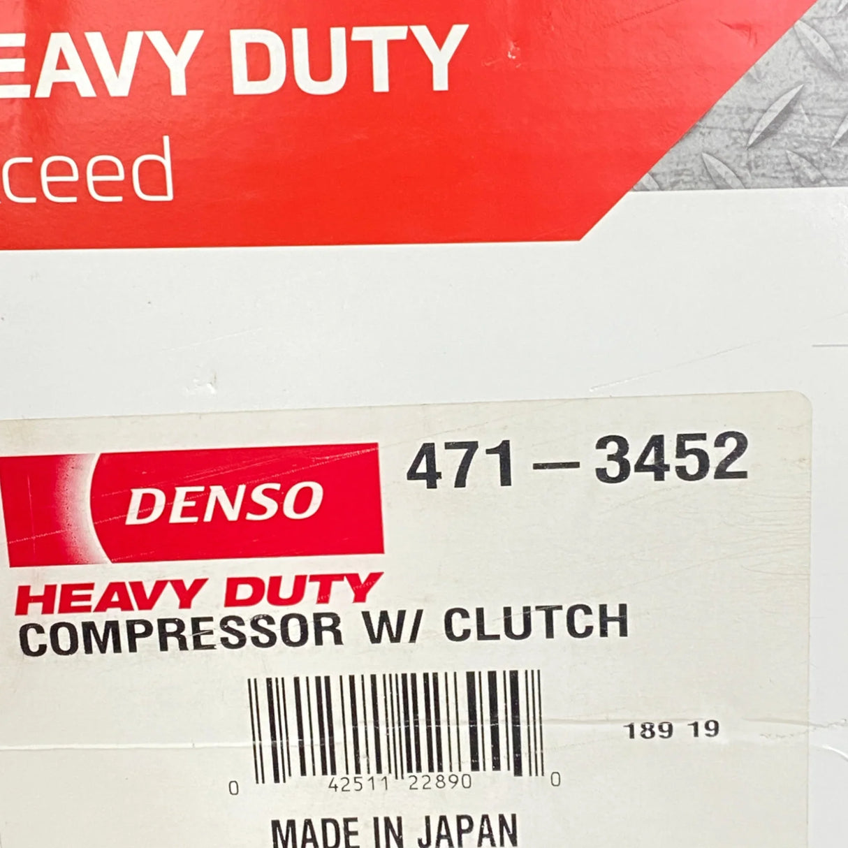 ACC1282 Genuine Denso A/C Compressor 10S15C - Truck To Trailer