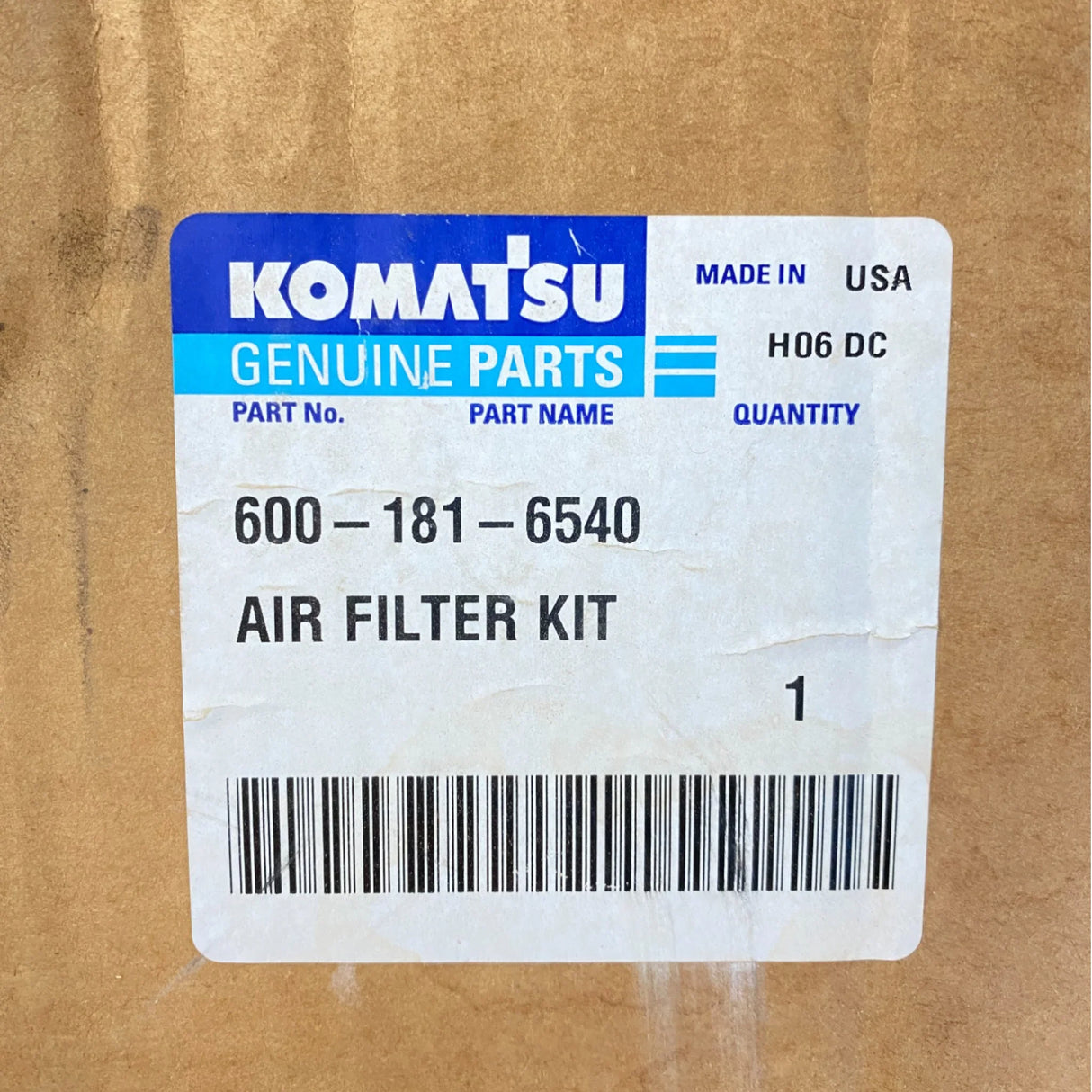 600-181-6540 Komatsu Air Filter - Truck To Trailer