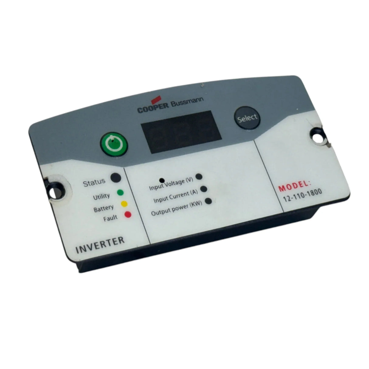 12-110-1800 Cooper Bussmann Sleeper Inverter Control Panel - Truck To Trailer