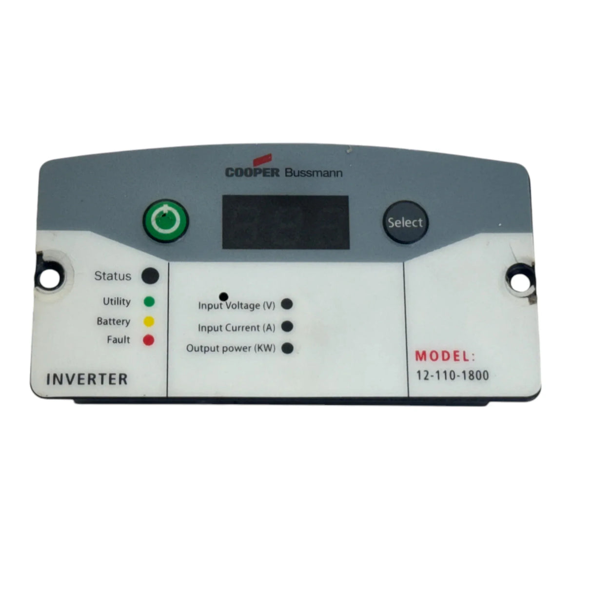 12-110-1800 Cooper Bussmann Sleeper Inverter Control Panel - Truck To Trailer