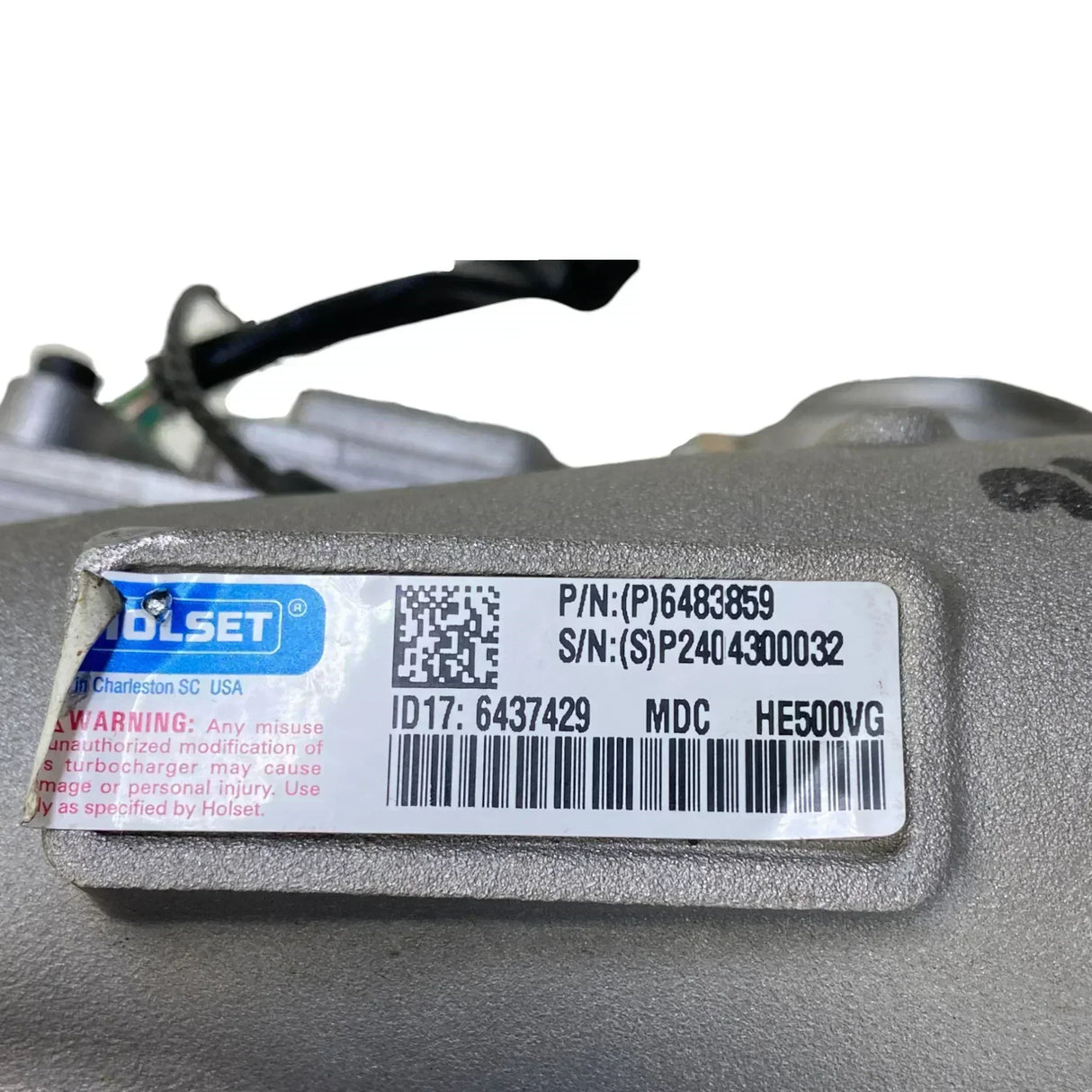 2353020PEX Genuine Paccar Turbocharger - W/Actuator - Epa17 - Truck To Trailer