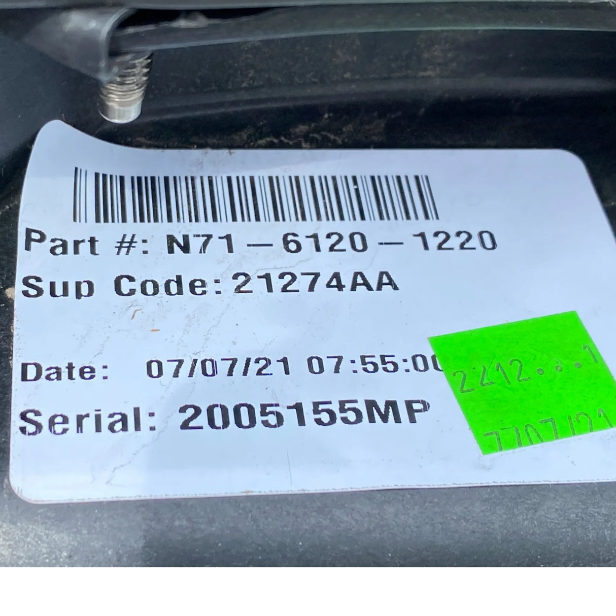 N71-6120-1220 Oem Kenworth Driver Side Bumper Section For Kenworth T680 2012 - 2021 - Truck To Trailer