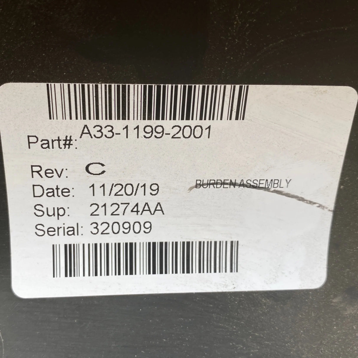 A33-1199-2001 Genuine Kenworth Lh Forward Fairing Assembly - Truck To Trailer