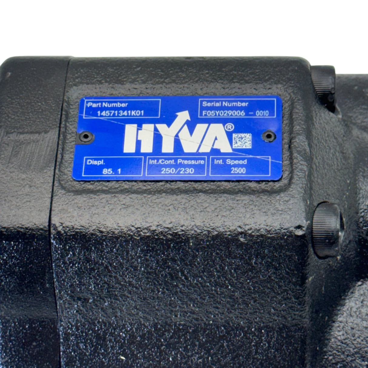 14571341K01 Genuine Hyva Gear Pump 085L-BI-4H3-2R - Truck To Trailer