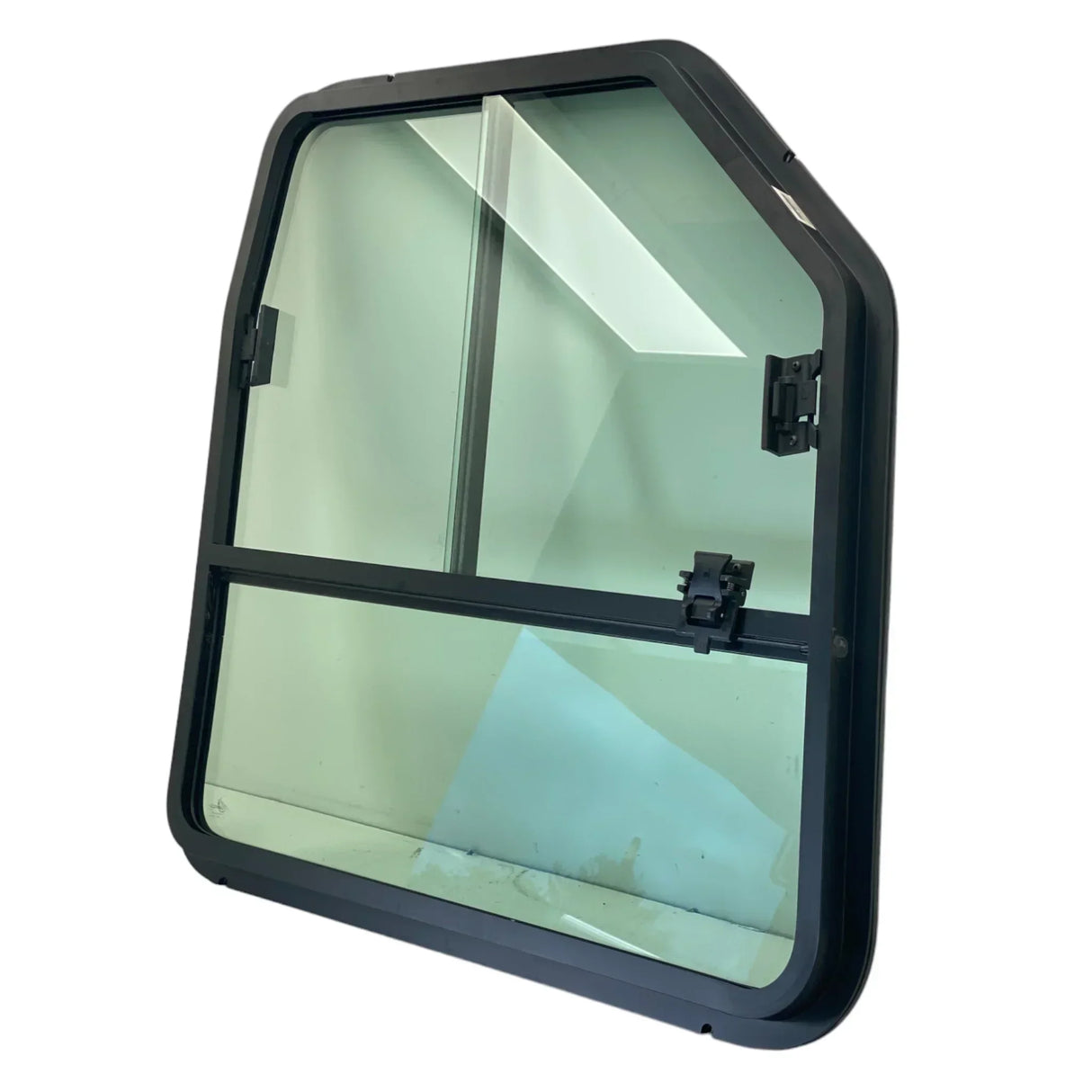 AT516878 Genuine John Deere Left Side Small Window - Truck To Trailer