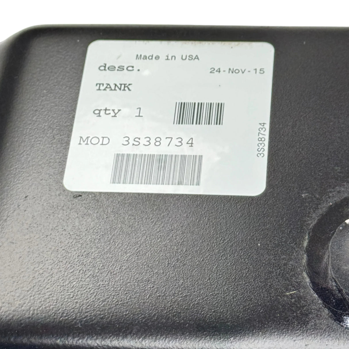 3S38734 Genuine Freightliner Radiator Tank Top - Truck To Trailer