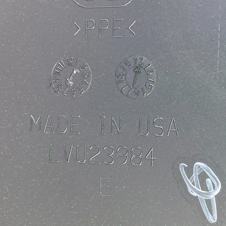 LVU23984 Genuine John Deere Top Hood - Truck To Trailer