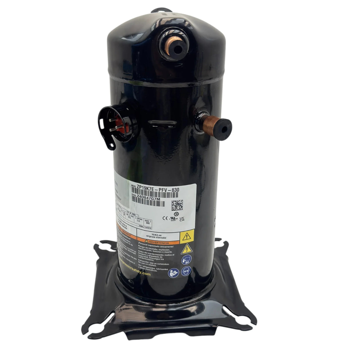 ZP19K7E-PFV-830 Genuine Copeland Scroll Compressor 208-230V - Truck To Trailer