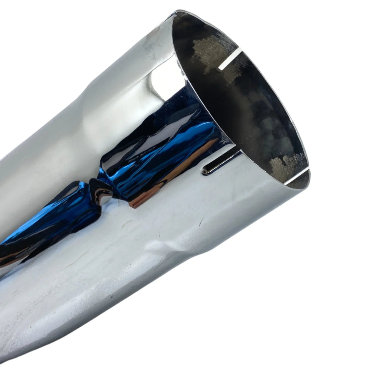 EXE64764L Genuine Kenworth Chrome Left - Over Frame Elbow 6" Reducing to 5" - Truck To Trailer