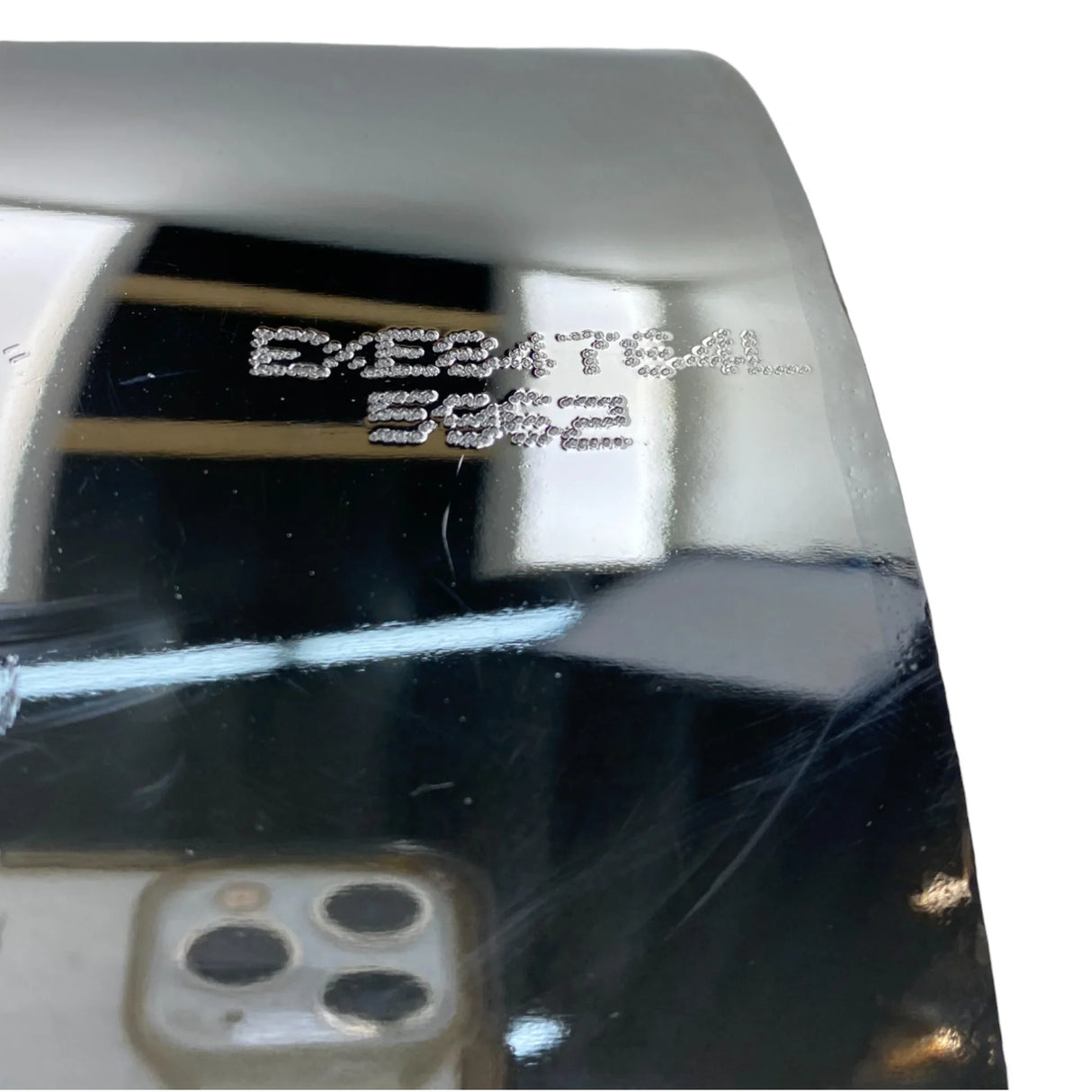 EXE64764L Genuine Kenworth Chrome Left - Over Frame Elbow 6" Reducing to 5" - Truck To Trailer