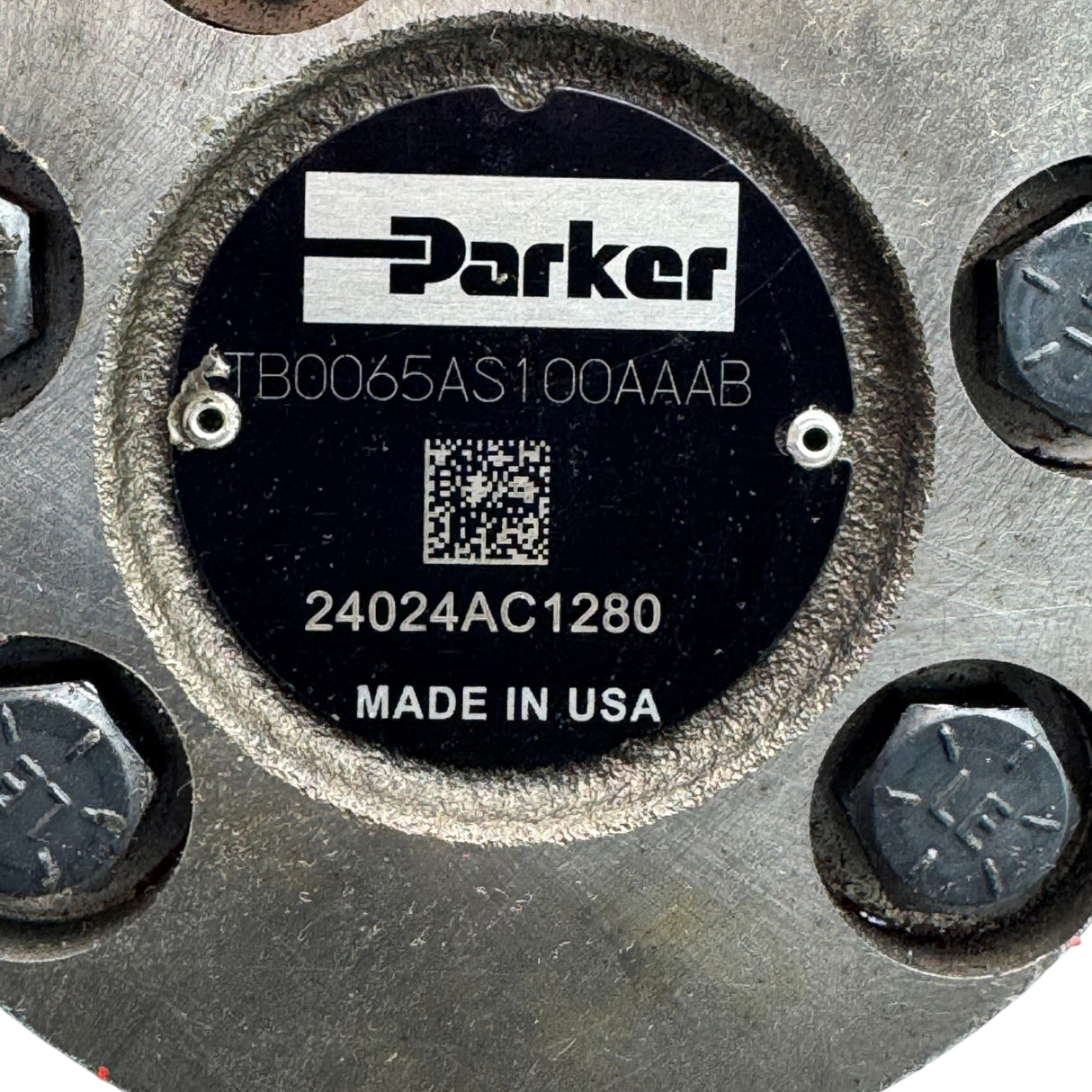 TB0065AS100AAAB Genuine Parker Hydraulic Motor