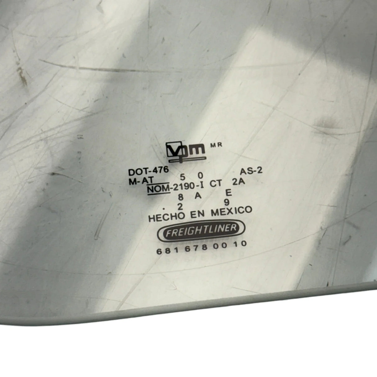 6816780010 Genuine Freightliner B Class Rear Window Clear