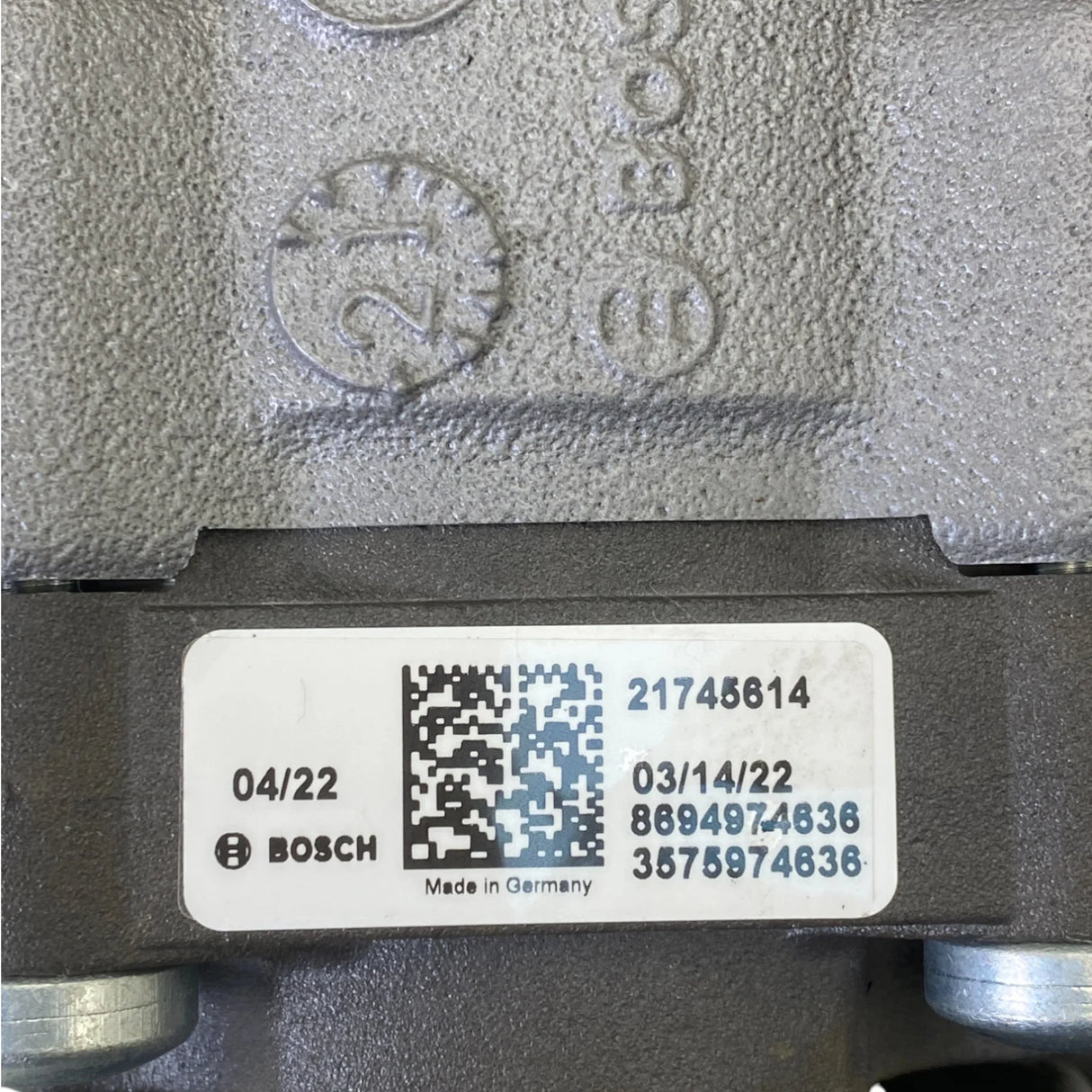 21745614 Mack/Bosch Power Steering Pump/ Fuel Pump Tandem Pump For Mack - Truck To Trailer