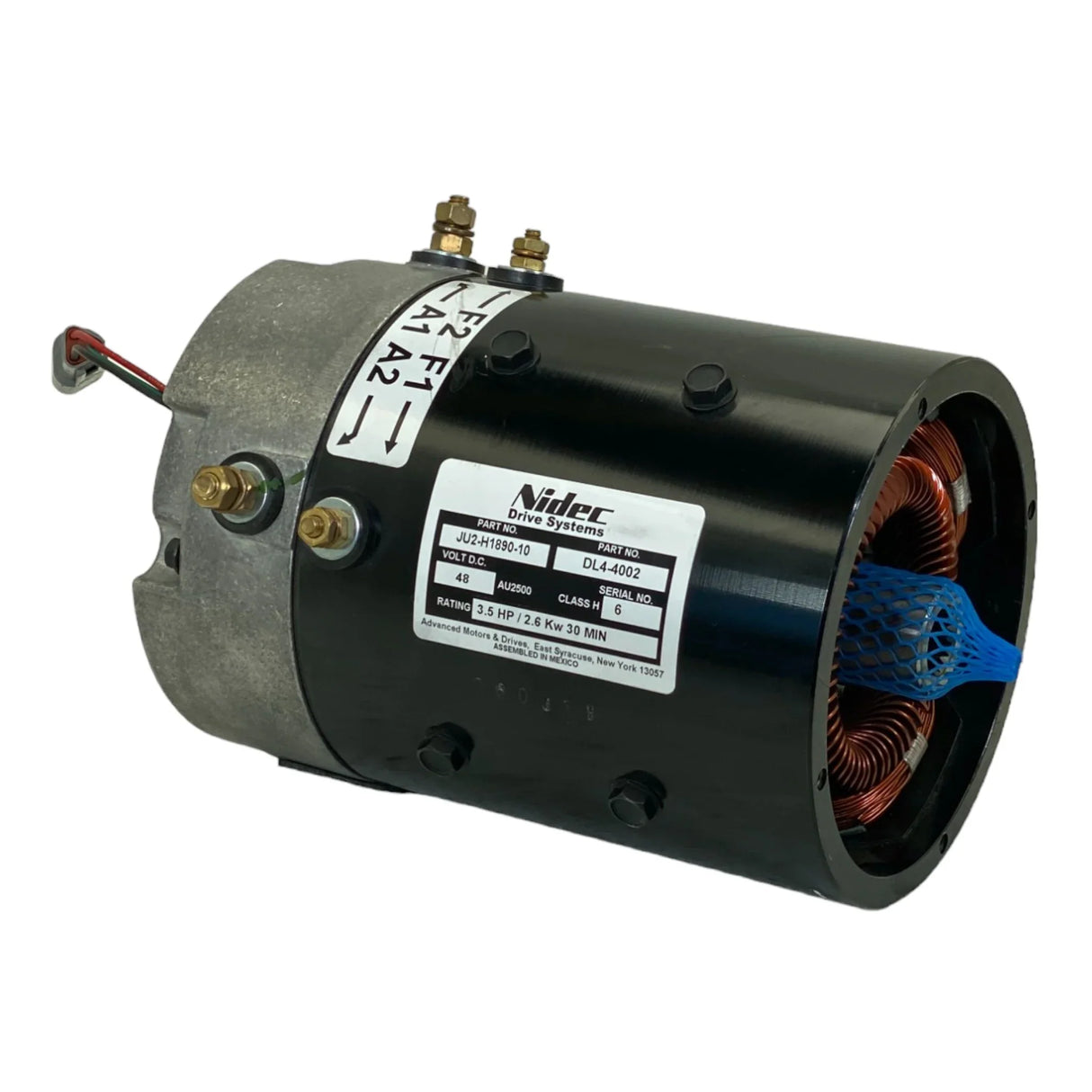 JU2-H1890-10 Genuine Nidec Electric Drive Motor - Truck To Trailer
