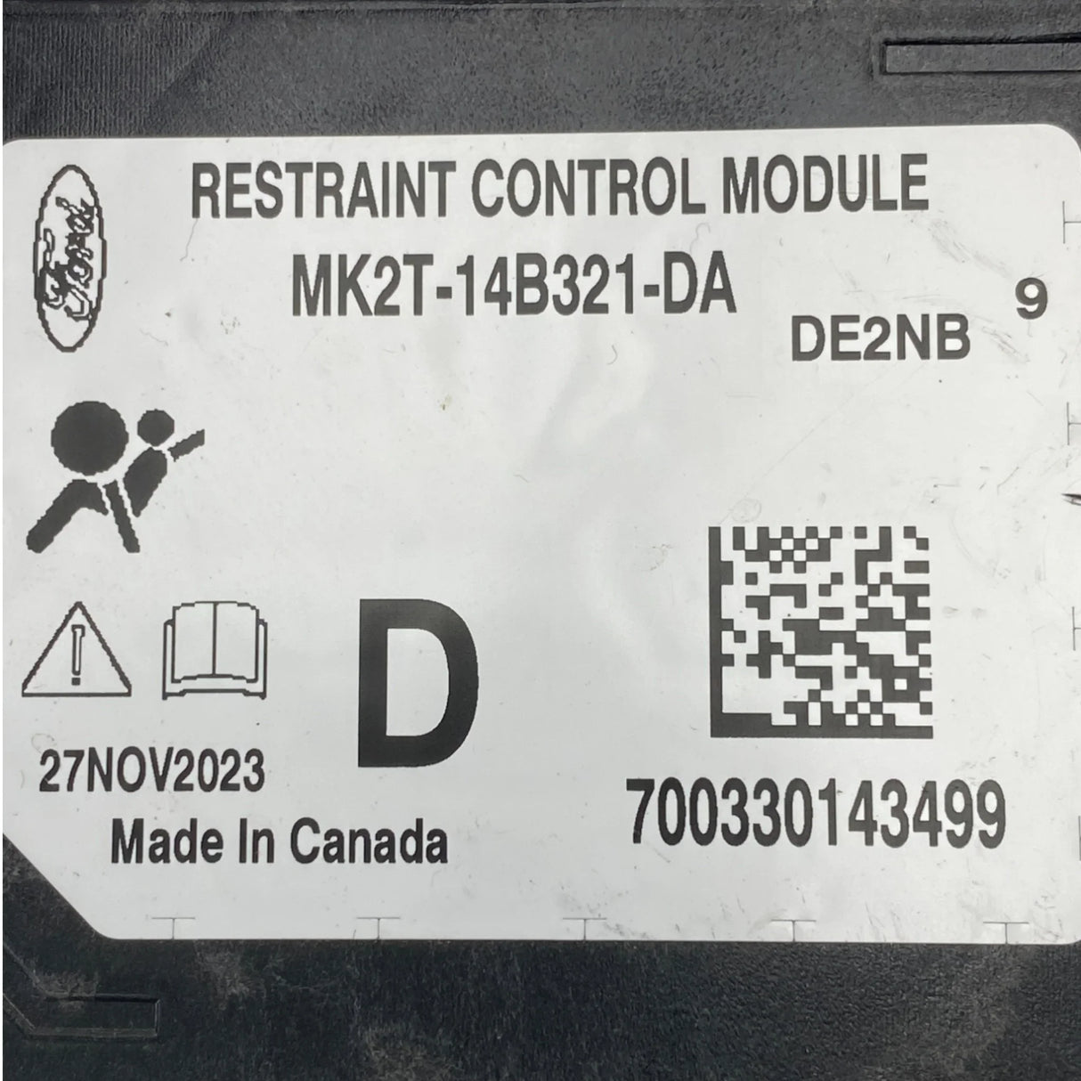 MK2T-14B321-DA Genuine Ford Restraint Control Module - Truck To Trailer