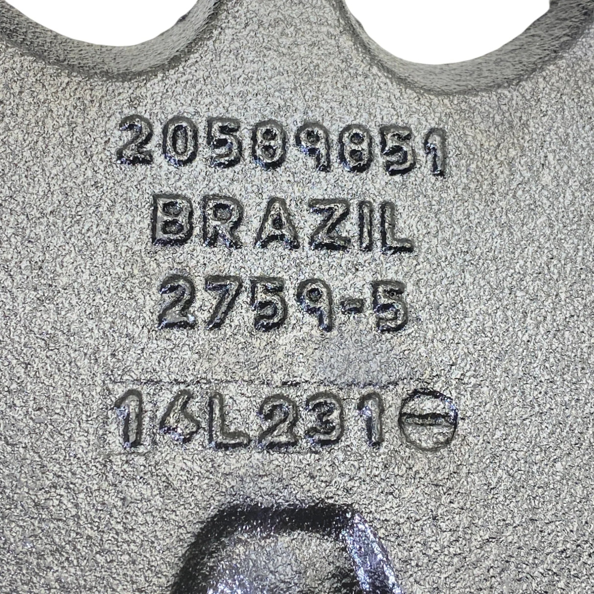 20589851 Genuine Volvo Front Spring Bracket - Truck To Trailer